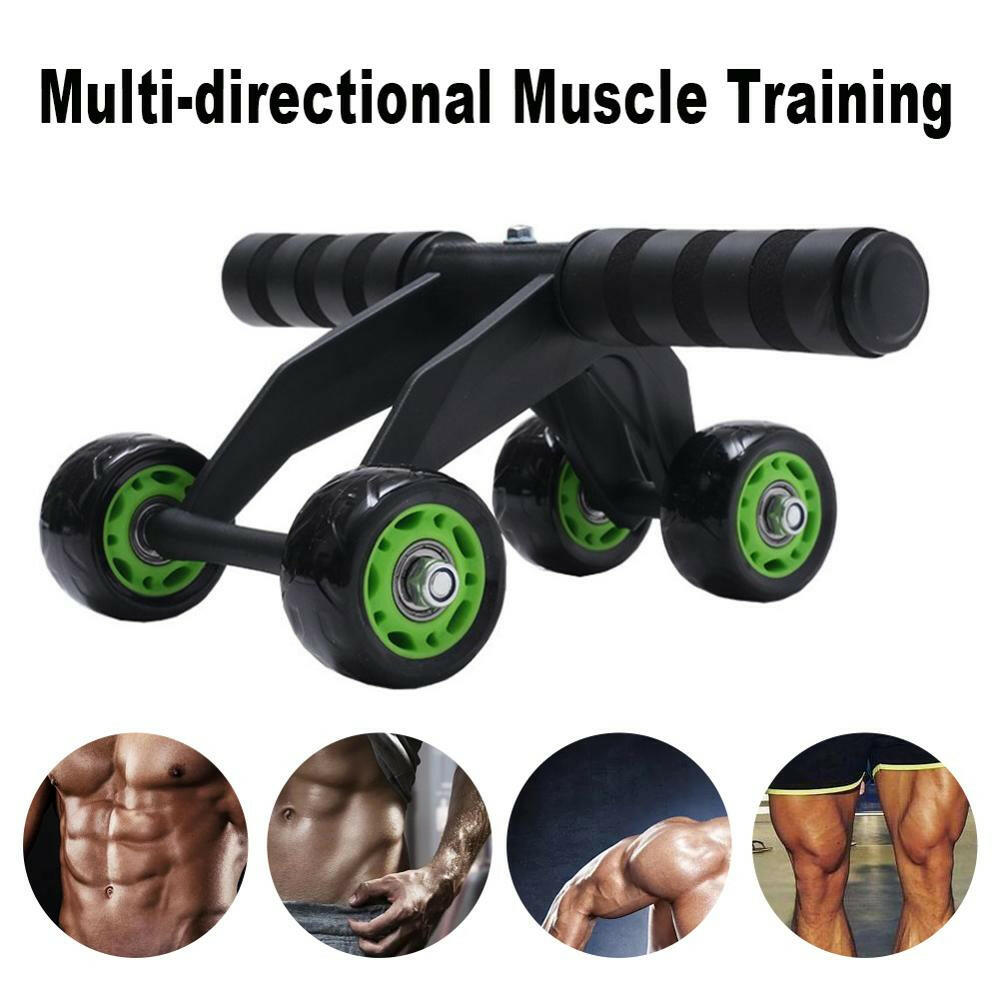 4 Wheels Abdominal Muscle Roller.