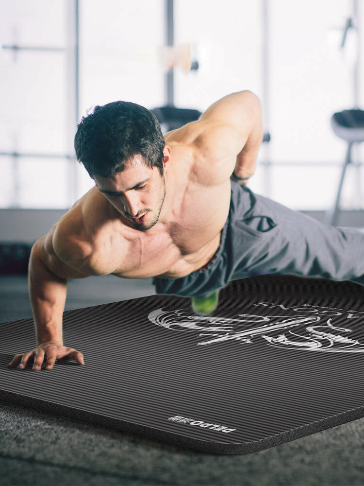 Fitness yoga mat.