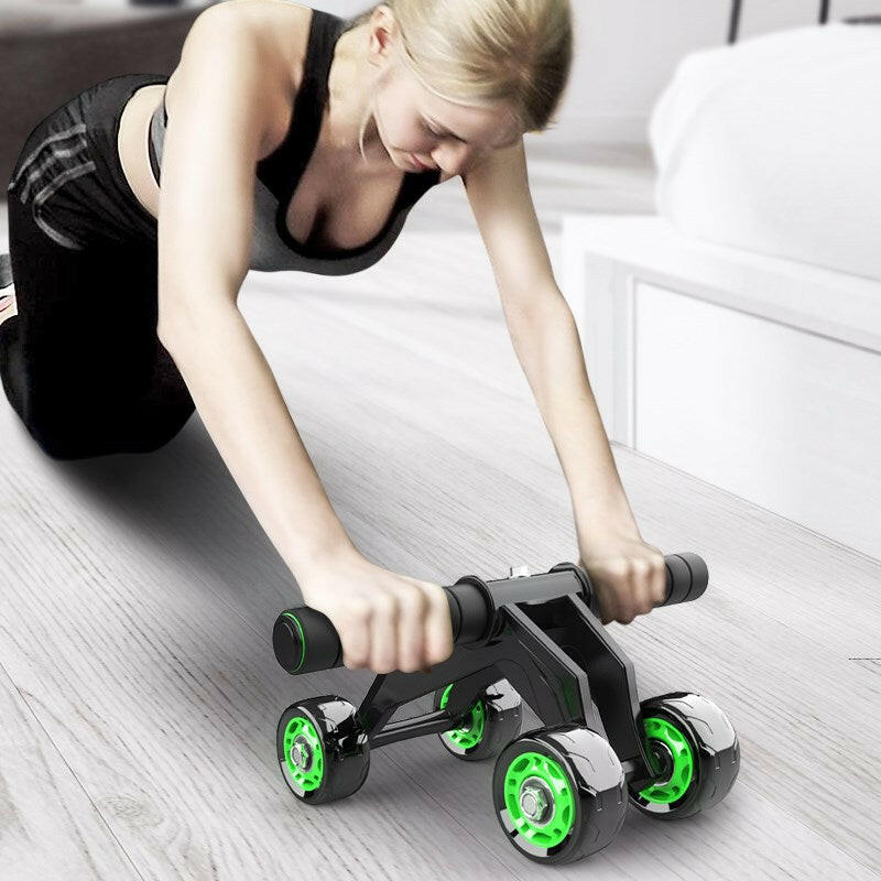 4 Wheels Abdominal Muscle Roller.