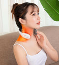 Cervical Spine Massager Home Electric Intelligent Neck Guard Neck Massager Spine Pulse Shoulder And Neck Massager.