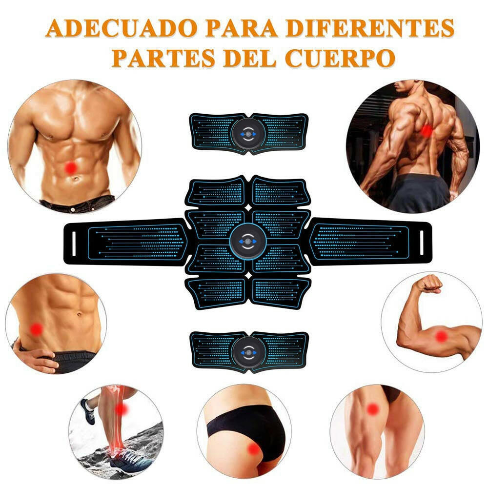 EMS Abdominal Belt Electrostimulation ABS Muscle Stimulator.