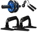 Push-up bracket gripper combination fitness set.