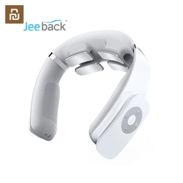 Youpin Jeeback G3 Electric Wireless Neck Massager TENS Pulse Relieve Neck Pain 4 Head Vibrator Heating Cervical Massage Tools.