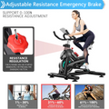 Indoor Stationary Exercise Cycling Training Bike for Home.